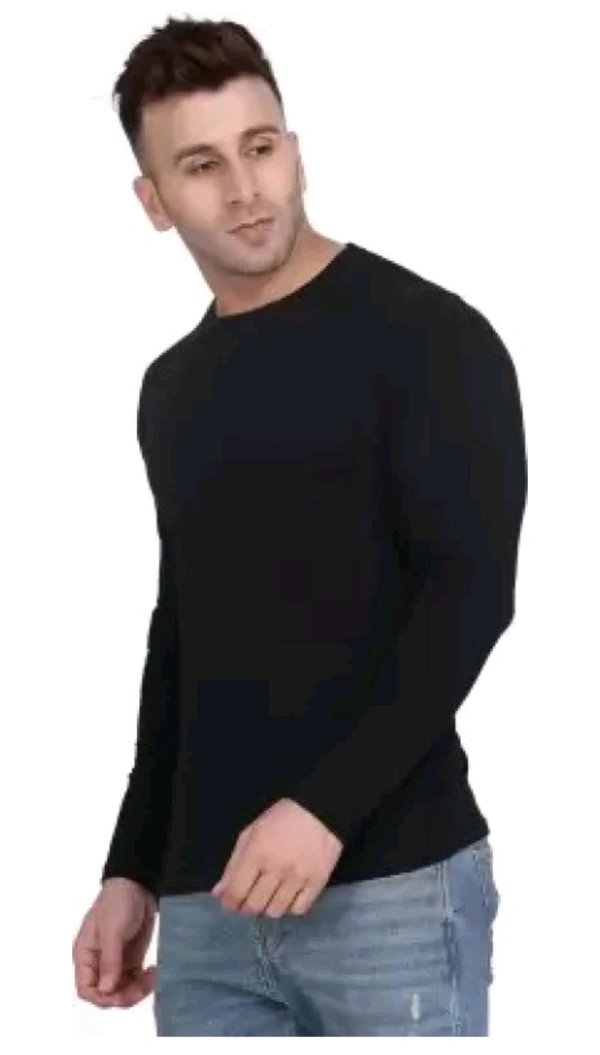 Zfitee Enterprises  ₹120 WCP Solip Men Black TSHIRT 9quez7 M 204 - M