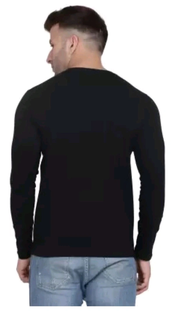 Zfitee Enterprises  ₹120 WCP Solip Men Black TSHIRT 9quez7 M 204 - M