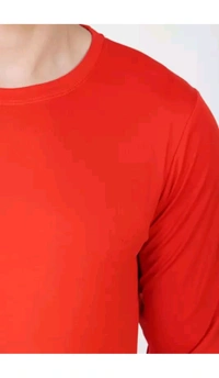 Munnu Garments  ₹121 WCP Solid Men T Shirt qusr5p M 291 - L, Red