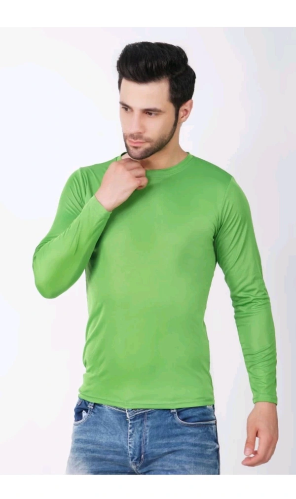 Munnu Garments  ₹121 WCP Solid Men T Shirt qusr5p M 291 - S, Green