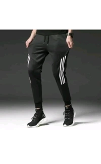Gupta Traders  ₹170 WCP Striped Men Track Pants 1c1387 M 214 - Black, S