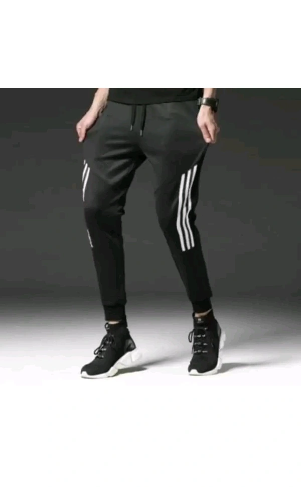 Gupta Traders  ₹170 WCP Striped Men Track Pants 1c1387 M 214 - Black, S
