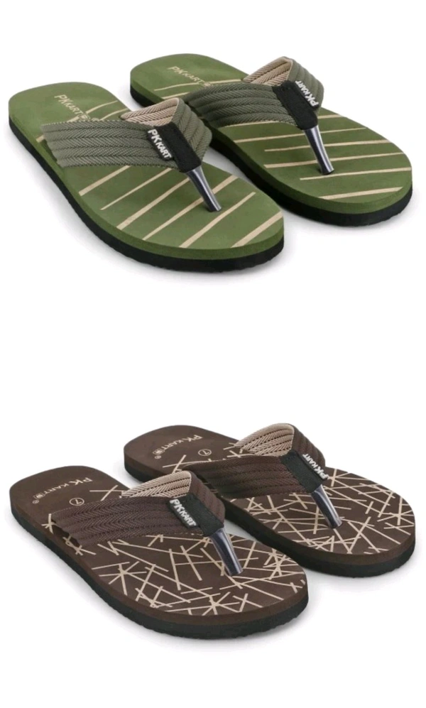 H.No - 148 Khasra No -65 Shahbad Daulatpur  ₹126 WCP Slippers jc1i5l M 169 - Brown Green, 6