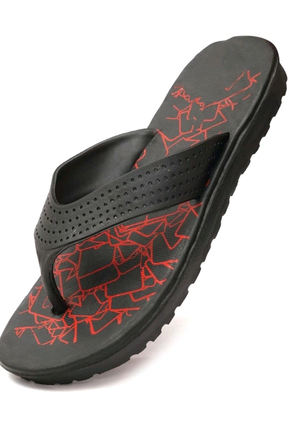 Shree Ganpati Packaging  ₹86 WCP Slippers ek7lau M 237 - Black, 6