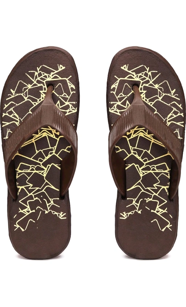 Shree Ganpati Packaging  ₹86 WCP Slippers ek7lau M 237 - Brown, 6