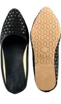 ZAISHA  ₹172 WCP Women Flats fzz8fw M 252 - Black, 7