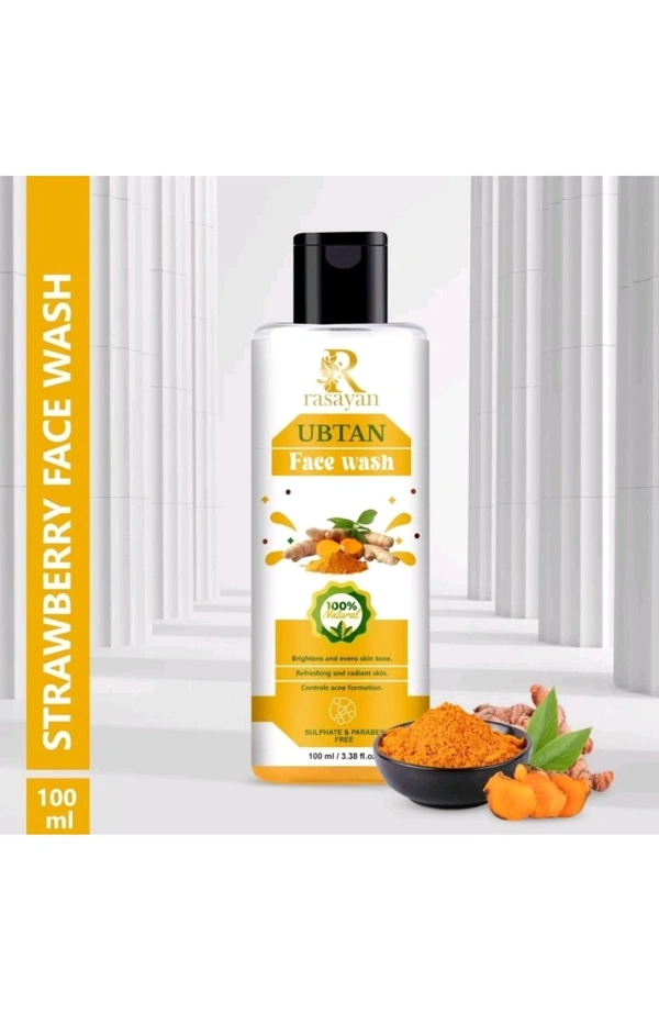 RASAYAN PVT LTD  ₹81 WCP RASAYAN Natural Ubtan Face Wash (100g) urspmn M 109
