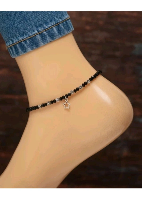 High Trendz ₹88 WCP NAK-02 Silver Anklet 1svgx2 M 118 - Free