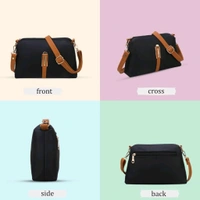 IP USD $ 5 Ship $ 5-9 LEFFIS Crossbody Sling Bag Shoulder Bag For Womens And Girls (FIT -001) /d/jhMzV4j - Black