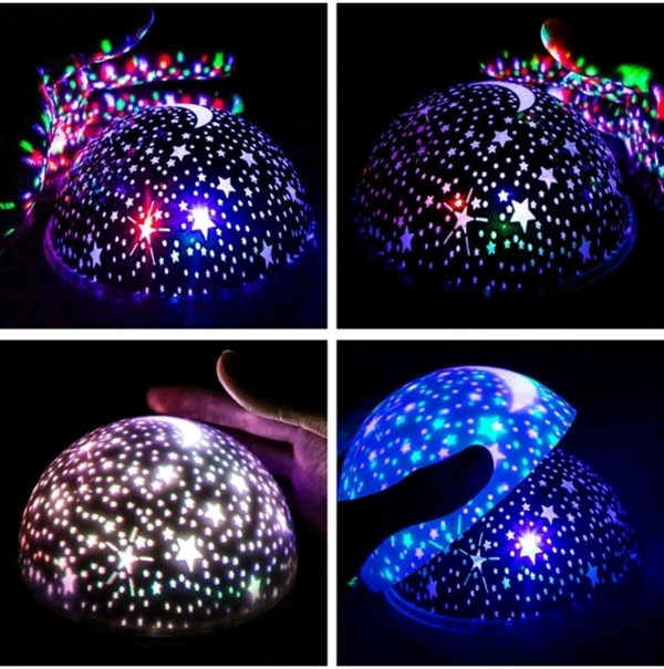 USD $ 14.16 SAWARIYA Sky Star Master Dream Rotating Projector Lamp, Romantic Star Master Projecto Night Lamp (13.1 cm, Multicolor) rb.gy/rxdrmc