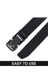 USD $ 10.67 NIDDLEMAN Men Nylon Black Belt rb.gy/y66j1z