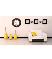 USD $ 11.76 TUSHITA Analog Wall Clock (Multicolor, With Glass) rb.gy/075yy5
