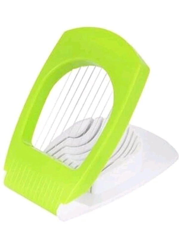 USD $ 10.43 COOKZILLA Egg Cutter, Egg Slicer, Boiled Eggs Cutter, Stainless Steel Cutting Wires, Multi Purpose Slicer Kitchen Tool Set (Multicolour)  rb.gy/1bairm