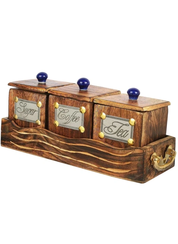 USD $ 16.86 LYQART HomEnrich Spice Set Wooden (1 Peice) rb.gy/bbg9ii