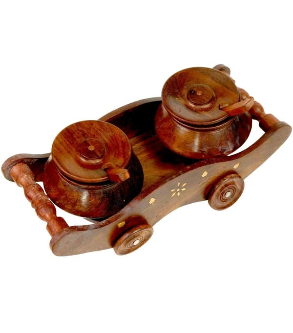 USD $ 22.77 LYQART HomEnrich Spice Set Wooden (1 Peice) rb.gy/re79r4