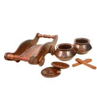USD $ 22.77 LYQART HomEnrich Spice Set Wooden (1 Peice) rb.gy/re79r4