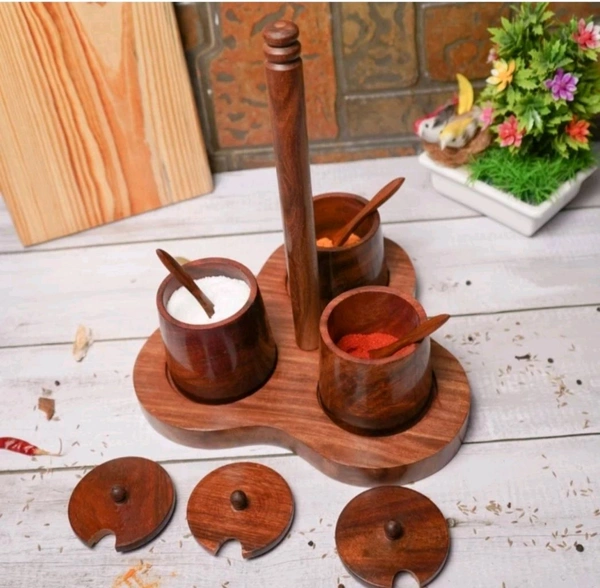 USD $ 41.78 TFS Spice Set Wooden (1 Peice) rb.gy/79l38d