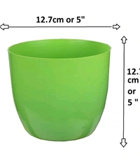 USD $ 10.00 WE DEAL IN HIGH QUALITY PRODUCT AT AFFORDABLE PRICES. Ubbiskart UNBREAKABLE PREMIUM GRADE PLASTIC POT/GAMLA FOR INDOOR/OUTDOOR Plant Container Set (Pack of 5, Plastic) rb.gy/etk61s