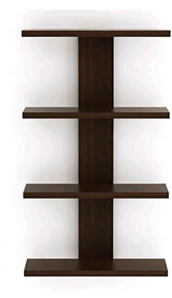 USD$12 NATIONALARTS AS2001 wooden wall shelf wall hanging wall decor mounted floating Wooden Wall Shelf (Number of Shelves - 4, Brown)  rb.gy/oazvo8