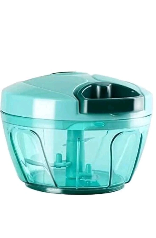 USD$9 MADE IN INDIA GAA Handy Compact Chopper with 3 blades for Effortlessly Chopping Vegetables, Fruits Kitchen Tool Set (Transparent) 