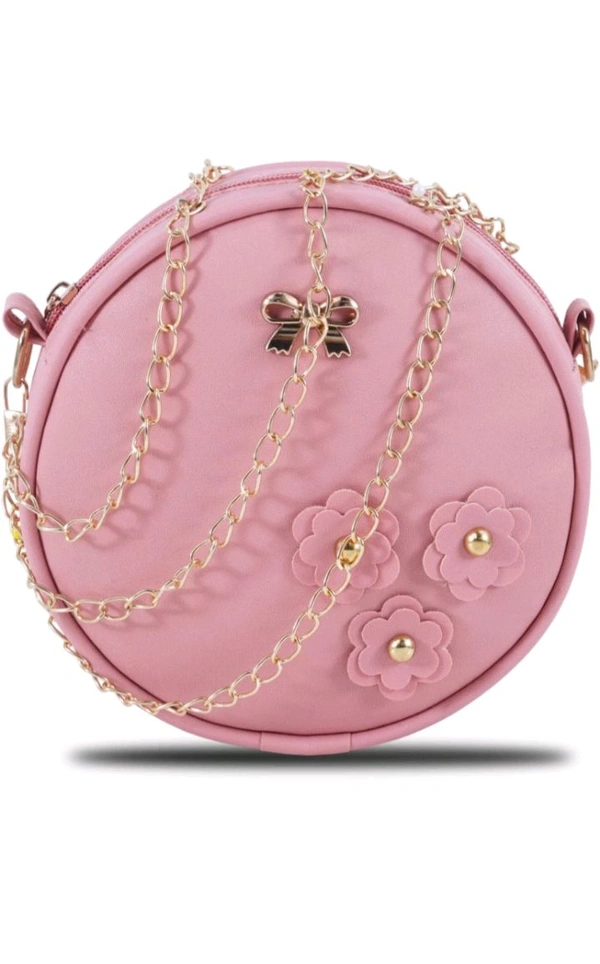 USD$9 BAQI Pink Sling Bag Stylish Sling Bag For Girls rb.gy/az8yl9