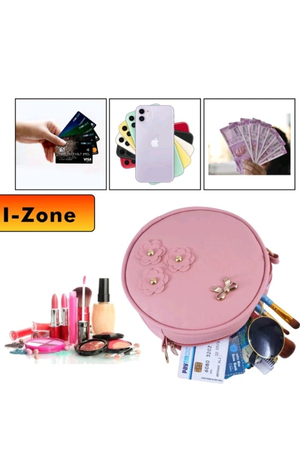 USD$9 BAQI Pink Sling Bag Stylish Sling Bag For Girls rb.gy/az8yl9