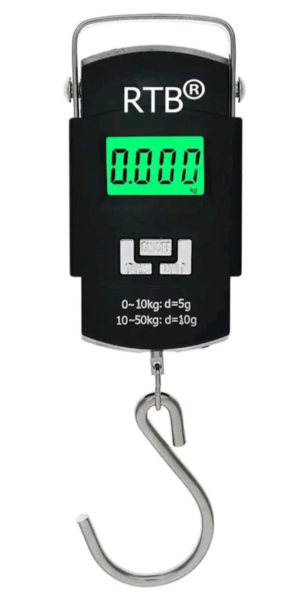 USD $ 10.00 RADHEY SHAYM INDUSTRIES texla 50 Kg Digital LCD Display Pocket Portable Hanging Weighing Scale (Black) Weighing Scale (Black) rb.gy/0nmkyh