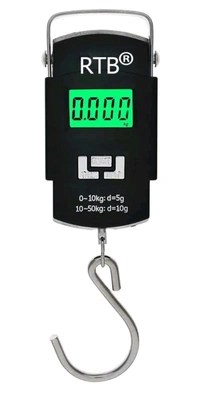 USD $ 10.00 RADHEY SHAYM INDUSTRIES texla 50 Kg Digital LCD Display Pocket Portable Hanging Weighing Scale (Black) Weighing Scale (Black) rb.gy/0nmkyh