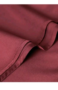 USD $ 11.00 SHIMAK INTERNATIONAL Men Solid Formal Red Shirt rb.gy/m3qeme