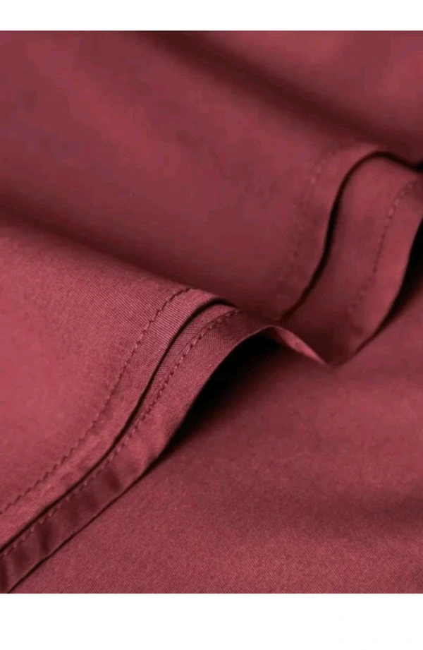 USD $ 11.00 SHIMAK INTERNATIONAL Men Solid Formal Red Shirt rb.gy/m3qeme