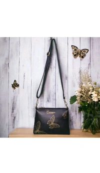 USD$9 AFREEN FASHION White, Black Sling Bag White, Black Sling Bag for Women rb.gy/t7w7g7