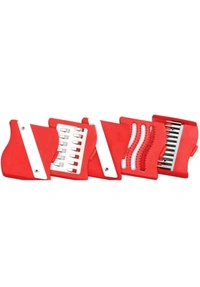 USD $ 10.00 COOKZELLA KITCHENWARE Al-302 Vegetable & Fruit Slicer (pack of 1)  rb.gy/b2wl0d