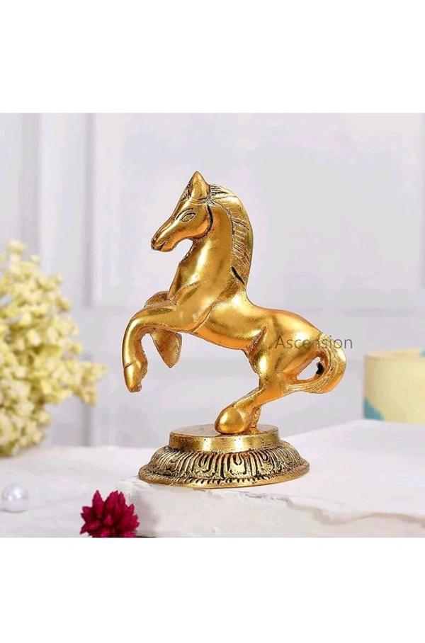 USD$10 GAYTARI TRADERS 800 12 cm Bird & Animal Showpiece (Metal, Gold)  rb.gy/yw8e49