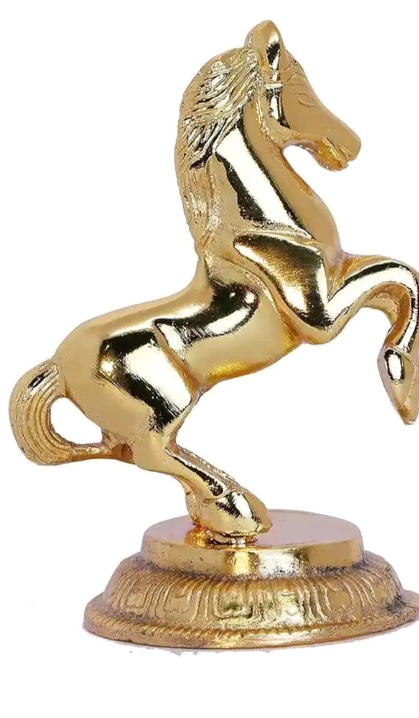 USD$10 GAYTARI TRADERS 800 12 cm Bird & Animal Showpiece (Metal, Gold)  rb.gy/yw8e49