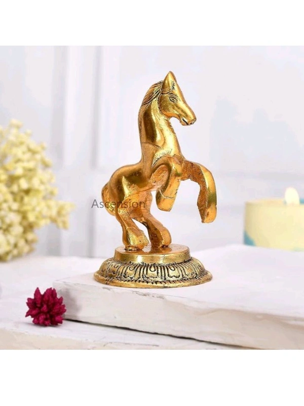 USD$10 GAYTARI TRADERS 800 12 cm Bird & Animal Showpiece (Metal, Gold)  rb.gy/yw8e49