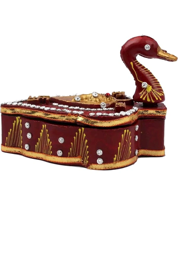 USD$9 INDIA JAIPUR BSNSF001 8 cm Religious Idol & Figurine (Wood, Red, Yellow)  rb.gy/pbxnez