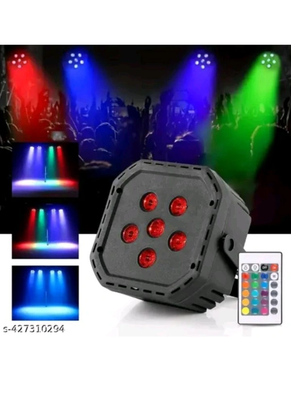 USD$10    RSCT ROHINI DJ PAR LIGHT 6 LED FOCUS LIGHT RGB WITHREMOTEwww.meesho.com/s/p/73nmwq?utm_source=s_cc