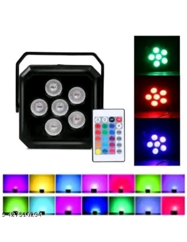 USD$10    RSCT ROHINI DJ PAR LIGHT 6 LED FOCUS LIGHT RGB WITHREMOTEwww.meesho.com/s/p/73nmwq?utm_source=s_cc