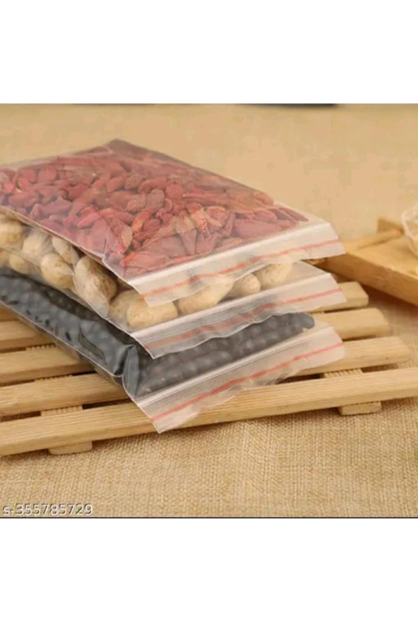 USD $ 10.00 
Name: 4x5  Inch - 100 Pcs Zip Lock Pouch Bags Covers | Transparent Resealable Zip seal Zip lock Bags for Airtight Seal for Travel Freezer Refrigerator Packing Accessories AEPACKINS rb.gy/1fr67v

