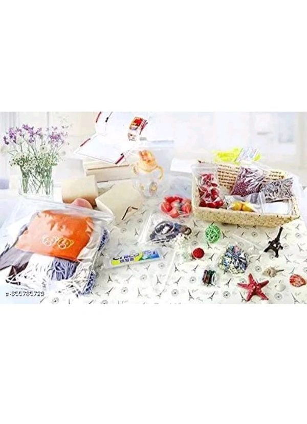 USD $ 10.00 
Name: 4x5  Inch - 100 Pcs Zip Lock Pouch Bags Covers | Transparent Resealable Zip seal Zip lock Bags for Airtight Seal for Travel Freezer Refrigerator Packing Accessories AEPACKINS rb.gy/1fr67v

