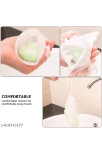 USD $ 10.00 R AND G ENTERPRISE Name: 10 pcs mesh soap Bag, Soap Bag Soft for Shower, Soap Pouch Saver with Drawstring for Foaming and Drying,Hangable (Soap Bag Color Random) rb.gy/nwo3aj