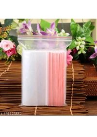 USD $ 09.00 AEPACKINS Name: 3x4 Inch - 100 Pcs Zip Lock Pouch Bags Covers | Transparent Resealable Zip seal Zip lock Bags for Airtight Seal for Travel Freezer Refrigerator Packing Accessories rb.gy/xv72id