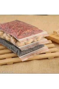 USD $ 09.00 AEPACKINS Name: 3x4 Inch - 100 Pcs Zip Lock Pouch Bags Covers | Transparent Resealable Zip seal Zip lock Bags for Airtight Seal for Travel Freezer Refrigerator Packing Accessories rb.gy/xv72id