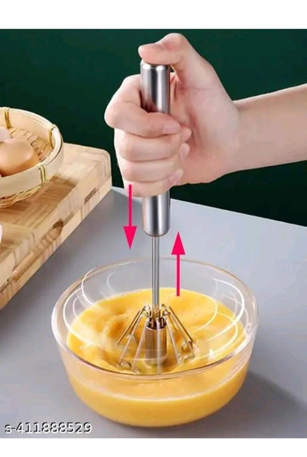 USD $ 09.00 Cuizy Name: Hand Push Rotary Whisk Blender for pastry,cake, pizza, whisker for eggs, cream, frother for milkshake, lassi, buttermilk, soup, coffee Great alternatives to a blender rb.gy/xuvp37