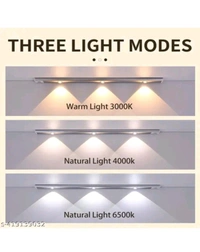 USD$14 AB FASHION Name: ABFASHION Under Cabinet Lights LED Motion Sensor Indoor, USB Rechargeable ,3 Light Modes Stepless Dimming Hill Light, 6500K Night Light for Closet Cabinet Kitchen Wardrobe (15.74in/40cm)  rb.gy/0zxg8h
