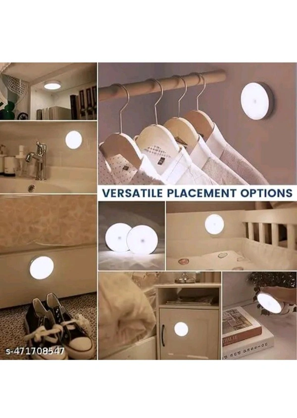 USD $ 10.00 IVAAN ENTERPRISE Name: mixco LED Motion Sensor Light USB Charging Wireless Self Adhesive Magnetic Body Induction Lamp Night Lights for Bedroom Cabinet Wardrobe Stairs (Pack of 1, Cool White) rb.gy/lz0s4r