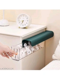 USD$13 BADA MARKETS Name: Wall Mount 6 Cell Transparent Storage Underwear Cosmetics Drawer Organizer rb.gy/zghgca
