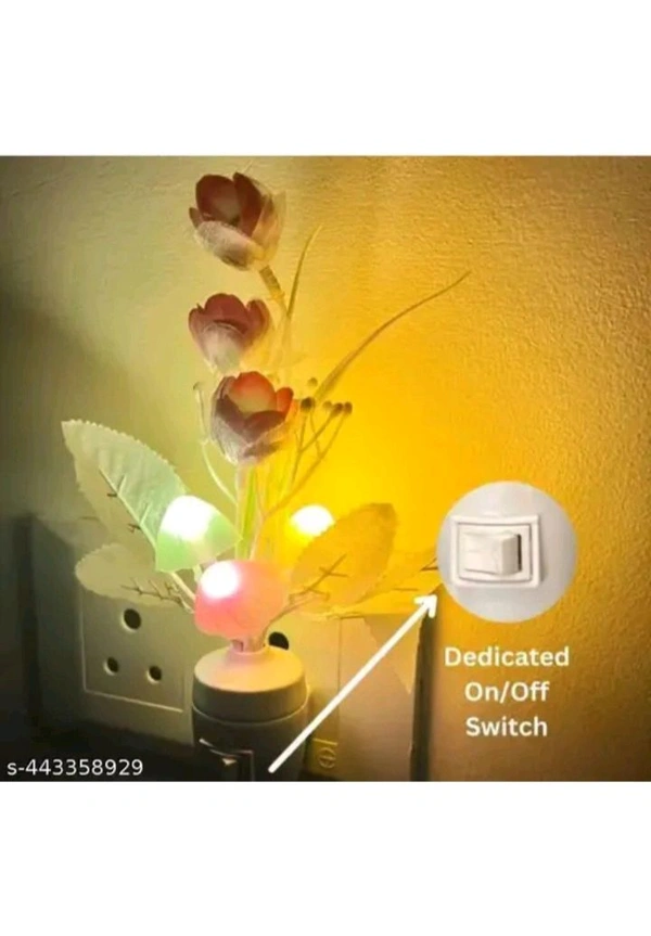 USD $ 10.00 Skytouch Mart, Delhi Name: 3D Mushroom Shape Colour Changing LED Night Light Lamp, with on-Off Switch Button (Pack off 1) (Design may be slightly different) rb.gy/1v1znh