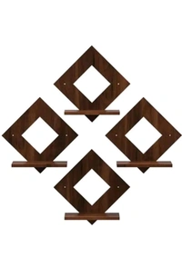 USD $ 09.00 SHIVLOK CRAFT  squre 4 001 (4 cm X 22 inch, Brown) rb.gy/h2dhah