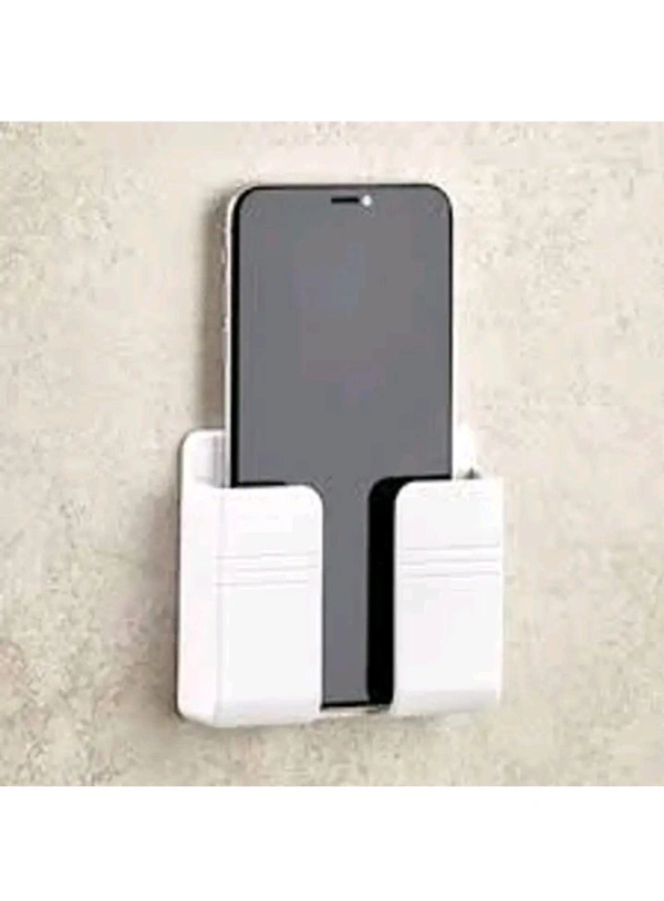 USD$8 JDDM ENTERPRISES Wall Mounted Stand Mobile Holder Mobile Wall Mount for charging (pack of 1pcs) (White) rb.gy/8qcm26